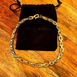 BRAND NEW Eddie Borgo Gold Chain Link Necklace (still sealed)